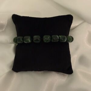 Green Beaded Bracelet